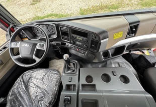 JAC N410 (41т) КМУ SQS 350-5 (14т) БОРТ 7,8×2,55×0,6м